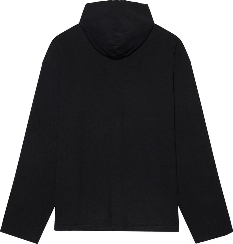 Balenciaga Free Embroidered No Rib Hoodie 'Black', black