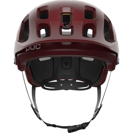 Tectal Race Mips POC Helmet, Garnet Red/Hydrogen White Matte