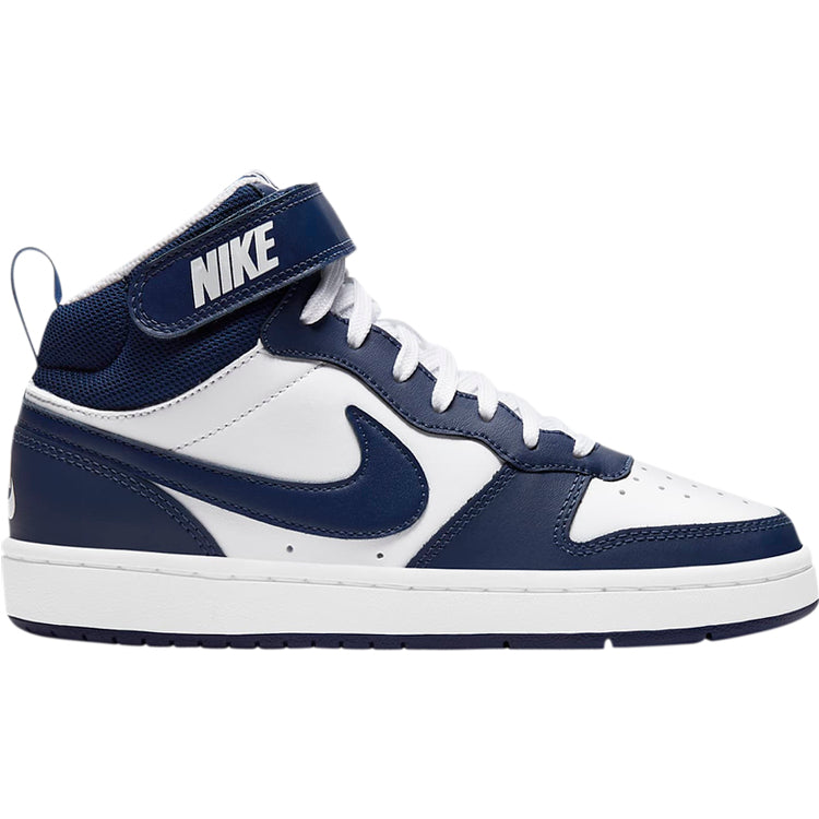 Nike Court Borough Mid 2 GS 'White Signal Blue'