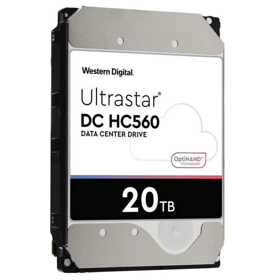 قرص صلب SATA Western Digital سعة 20 تيرابايت مقاس 3.5 بوصة WUH722020ALE6L4