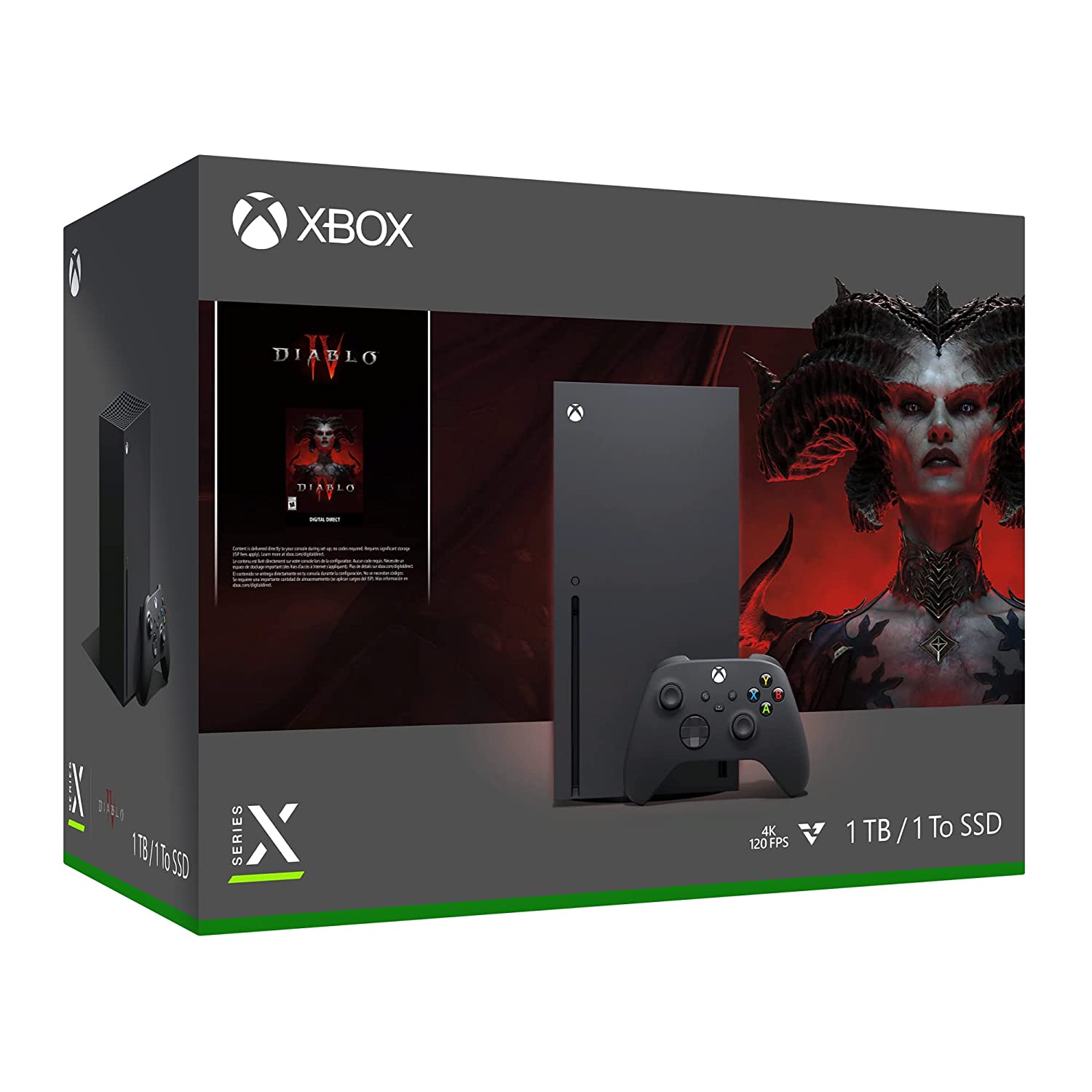 مجموعة وحدة التحكم في الألعاب Microsoft Xbox Series X Diablo IV