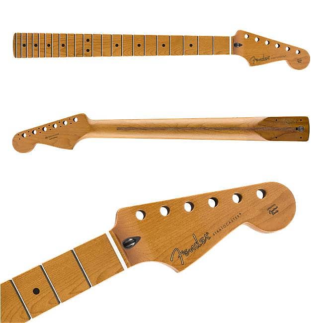 جيتار Fender Stratocaster Roasted Maple Neck، 22 نغمة ضخمة، 0990402920