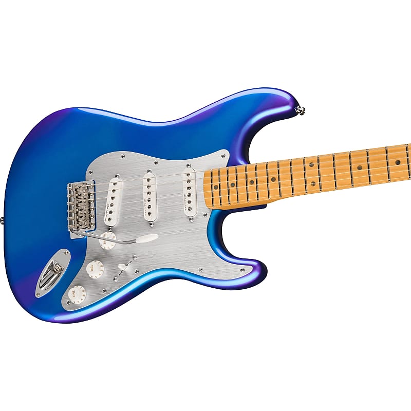 Limited edition Fender H. Guitar Stratocaster, blue marlin, maple neck 0140242364