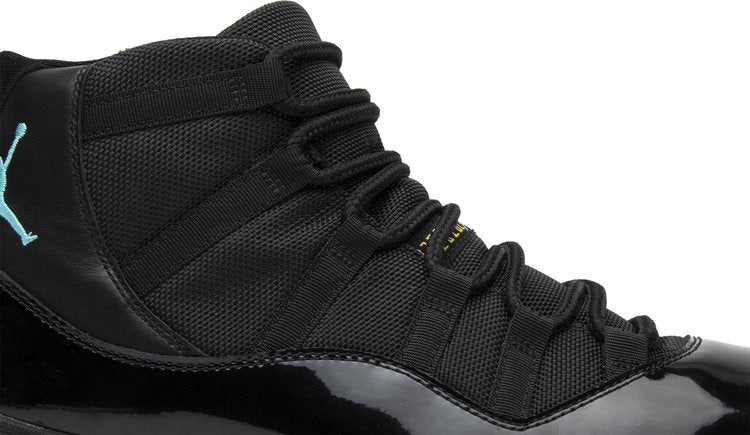 Air Jordan 11 Retro Gamma Blue Sneakers, Black