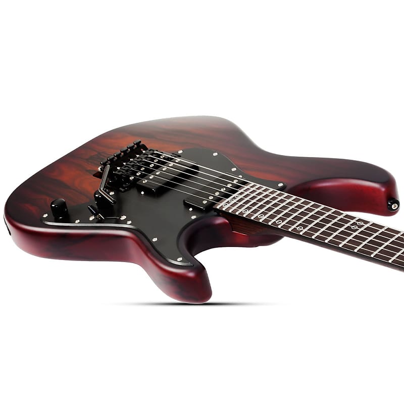 Exotic electric guitar Schecter Sun Valley Super Shredder - Ziricote Sun Valley Super Shredder Exotic Electric Guitar -