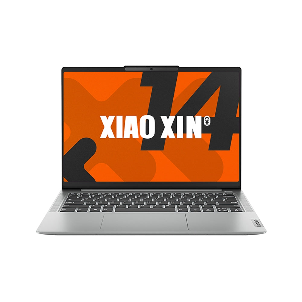 كمبيوتر محمول Lenovo Xiaoxin 14 2024 AI، 14 بوصة، 16 جيجابايت/512 جيجابايت، R7-8845H، فضي، لوحة مفاتيح إنجليزية