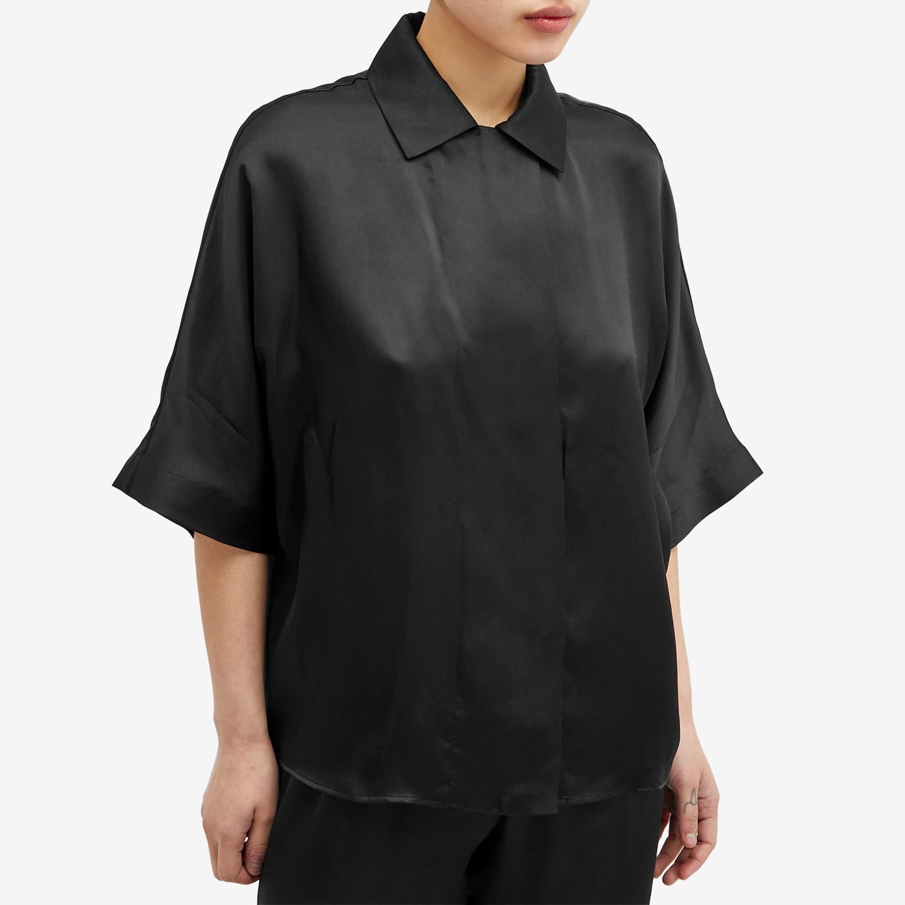 Anine Bing Julia shirt, black