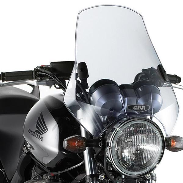 Windshield GIVI A660G Airstar for motorcycle, tinted