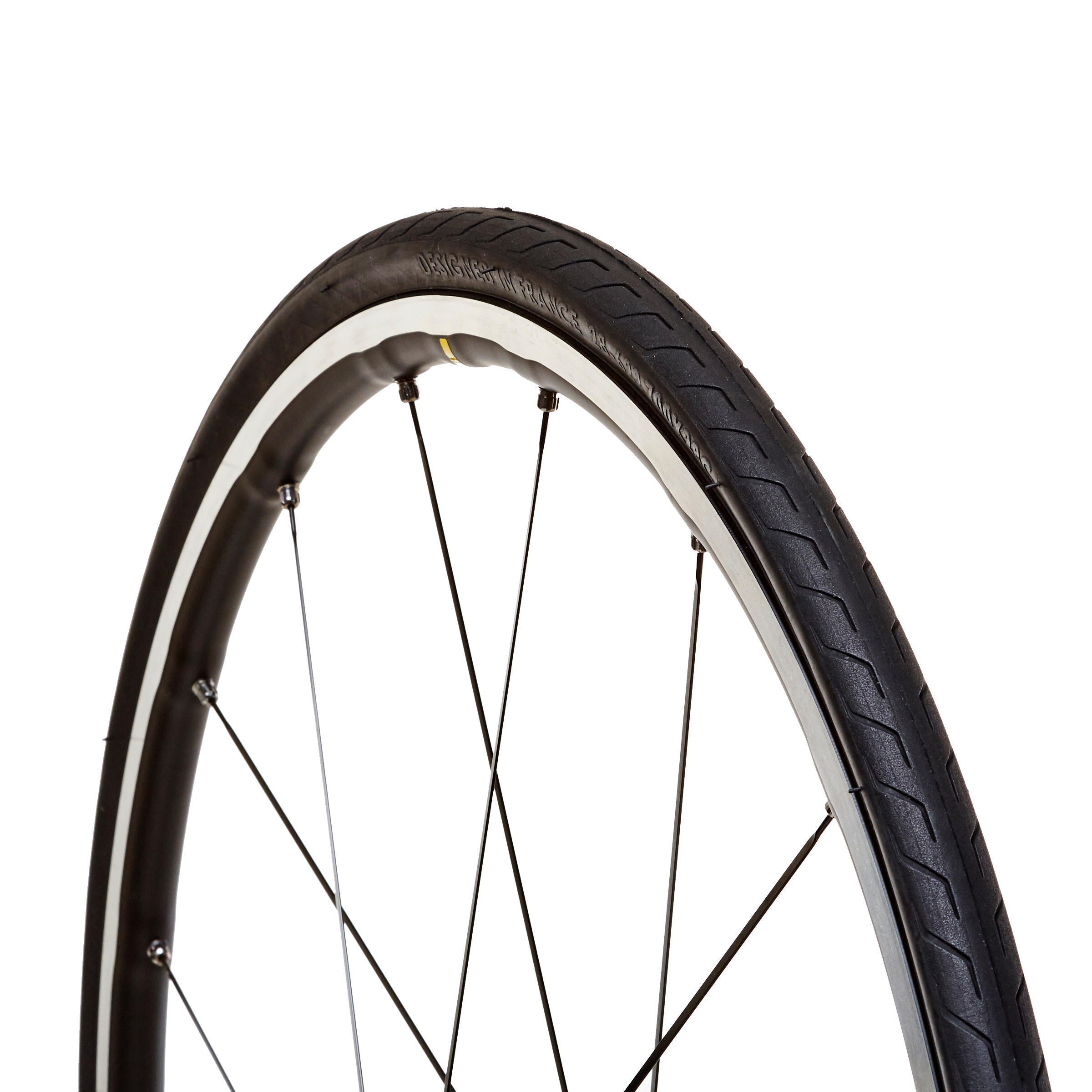 Bicycle tire 700x28 with soft sides Btwin