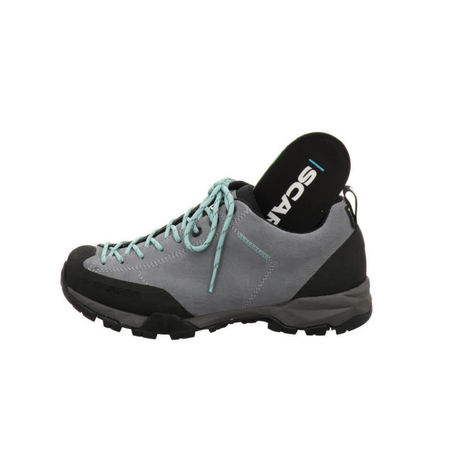 Scarpa Mojito Trail GTX boots for women, gray