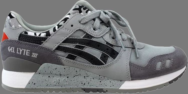 حذاء رياضي Asics Gel Lyte 3 'camo mid grey'، باللون الرمادي