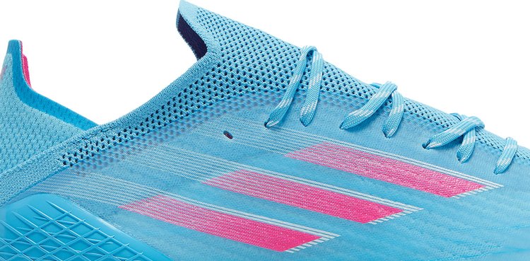 Adidas X Speedflow.1 FG 'Sky Rush Team Shock Pink' Boots, Blue