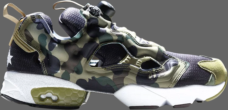 Sneakers a bathing ape x mita x instapump fury og 'black earth' Reebok, black