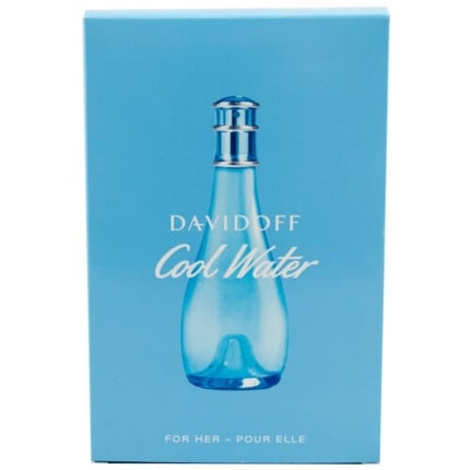 Gift set Cool Water For Her 30 ml Edt + 75 ml body lotion, Davidoff