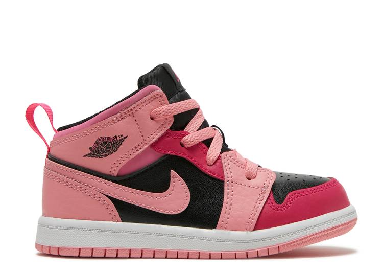 حذاء رياضي AIR JORDAN 1 MID TD 'CORAL CHALK'،