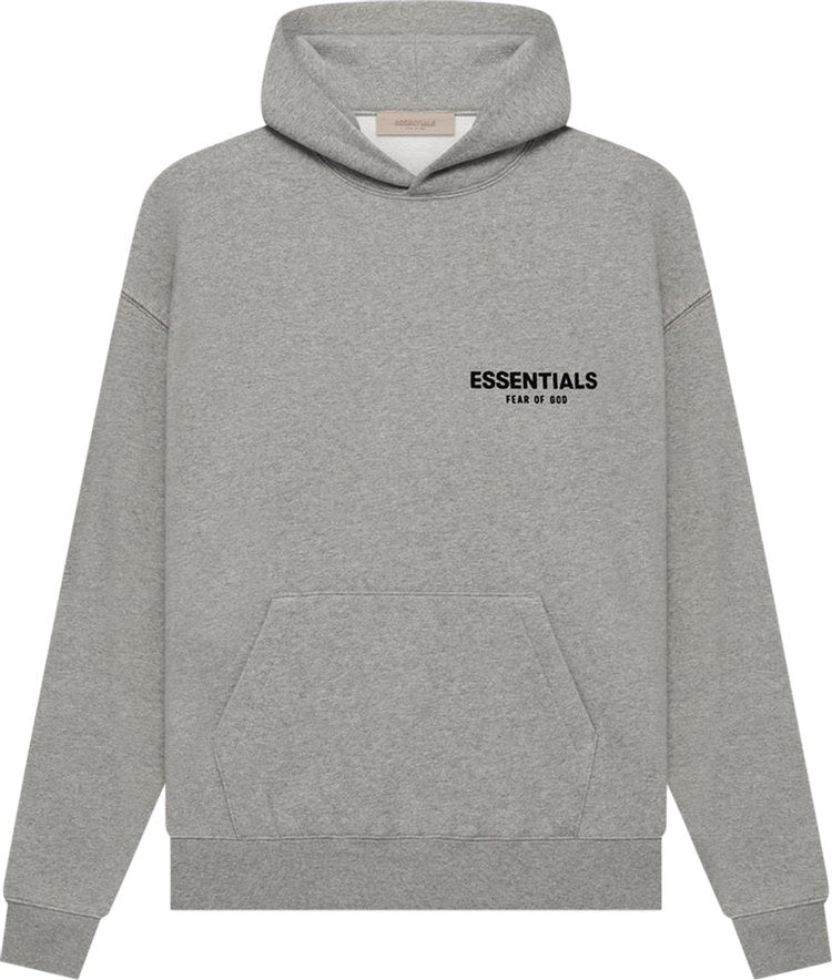 Fear of God Essentials Hoodie 'Dark Oatmeal', gray