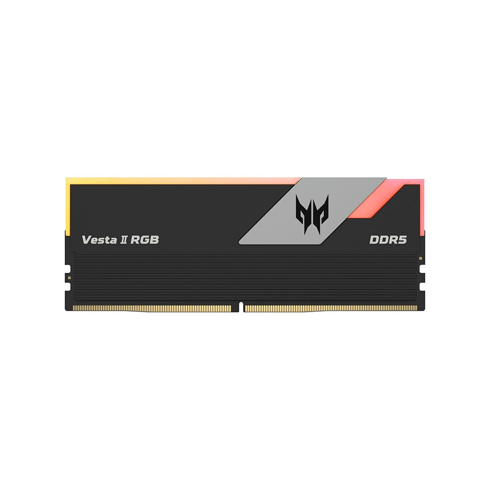 وحدة ذاكرة Acer Predator Vesta II، 32 جيجابايت DDR5 (2 × 16 جيجابايت)، 6800 ميجاهرتز، BL.9BWWR.369، أسود