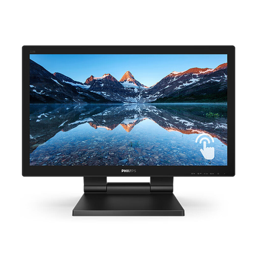 Touch monitor Philips 222B9T, 21.5", 1920 x 1080, 60 Hz, TN, black