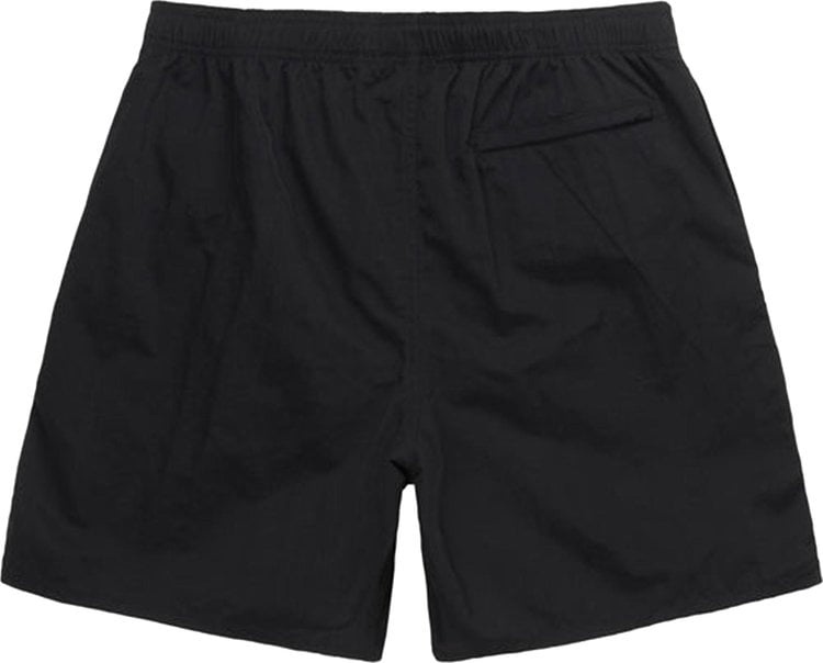 Stussy Stock Water Short 'Black', black