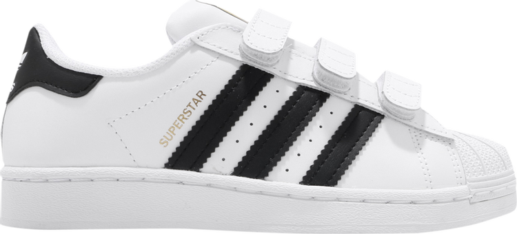 حذاء رياضي Adidas Superstar CF C باللون الأبيض