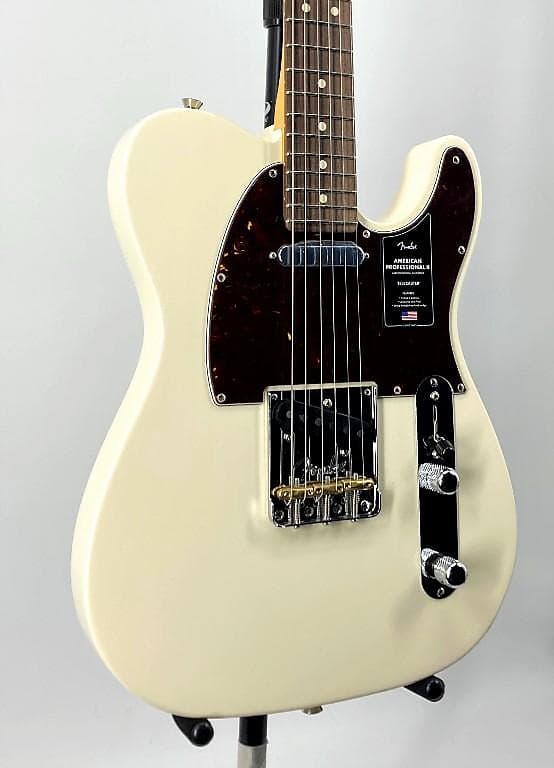 Fender American Professional II Telecaster Olympic White Serial No: US2202095