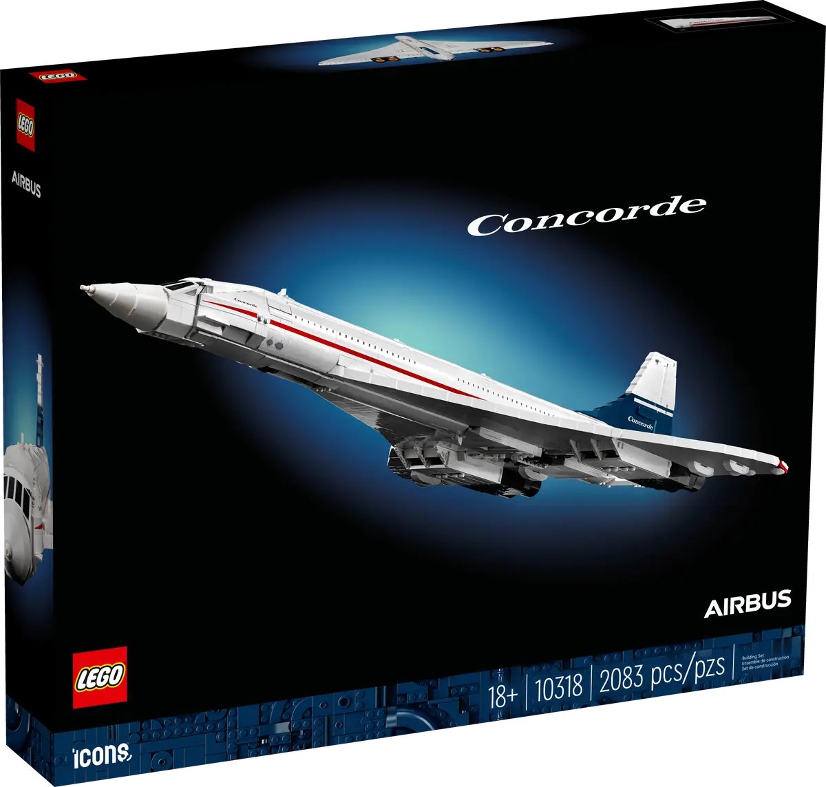 Lego icons Concorde 10318