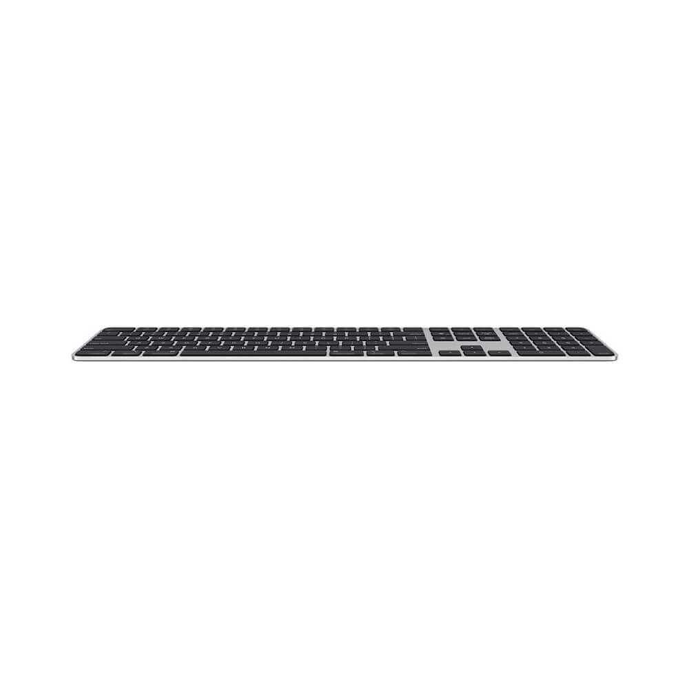 Wireless keyboard Apple Magic Keyboard with Touch ID and numeric keypad, US English, black keys