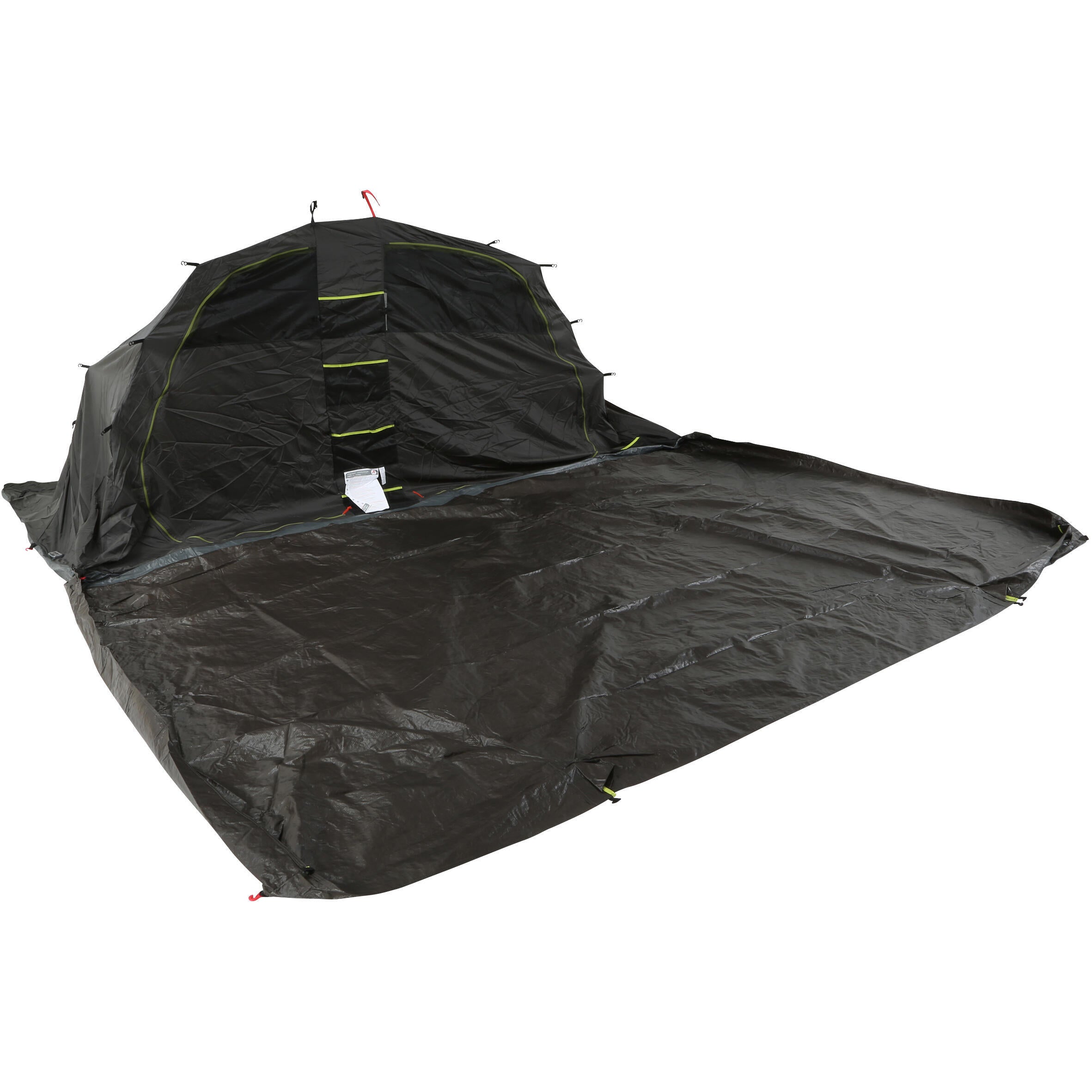 Sleeping compartment and floor for the Quechua Arpenaz Family 5.2 XL tent