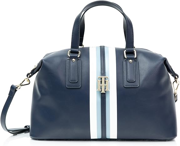 Women's Tommy Hilfiger Jaden Satchel Crossbody Bag, Navy