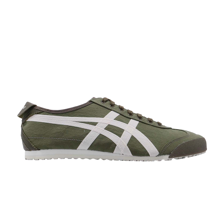 حذاء رياضي Onitsuka Tiger Mexico 66 'Olive Green Cream'، باللون الأخضر