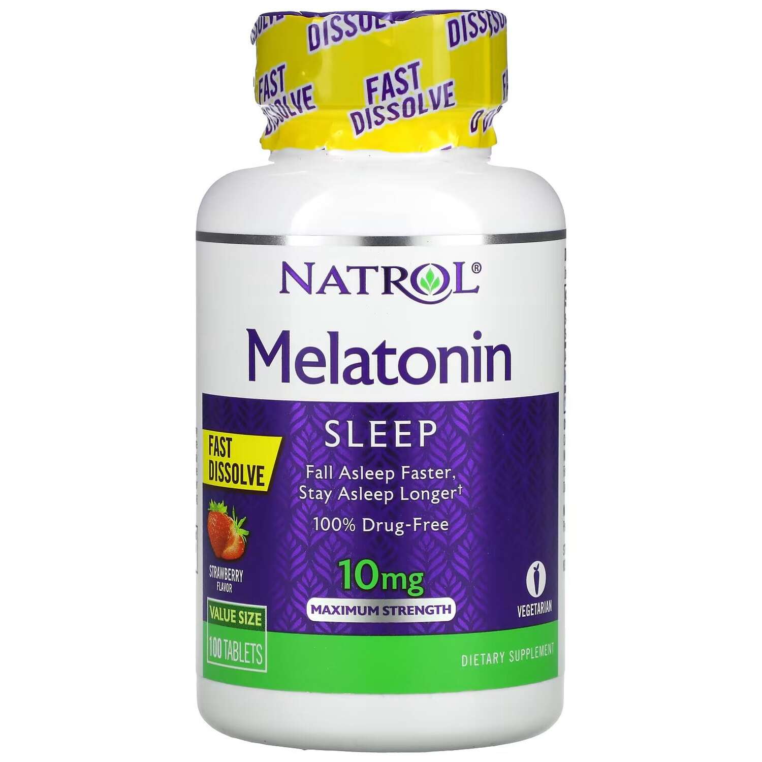 Melatonin Natrol 10 mg, 100 tablets