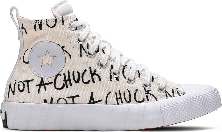 Sneakers Converse UNT1TL3D Hi GS Not a Chuck, cream