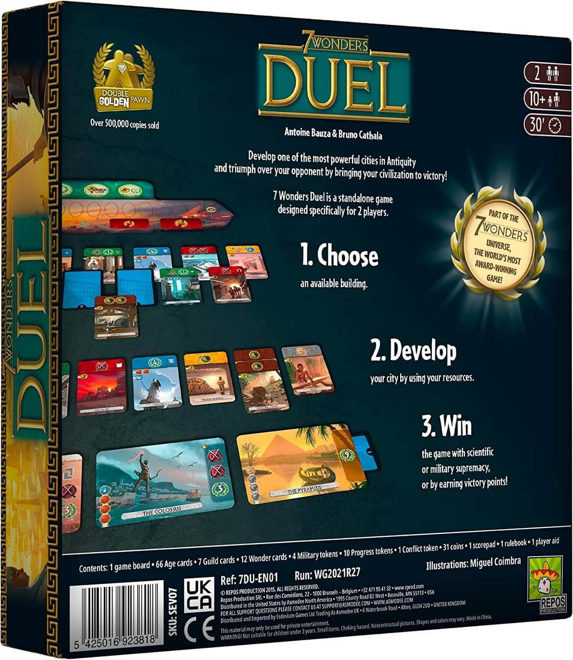 لعبة الطاولة Repos Production 7 Wonders Duel