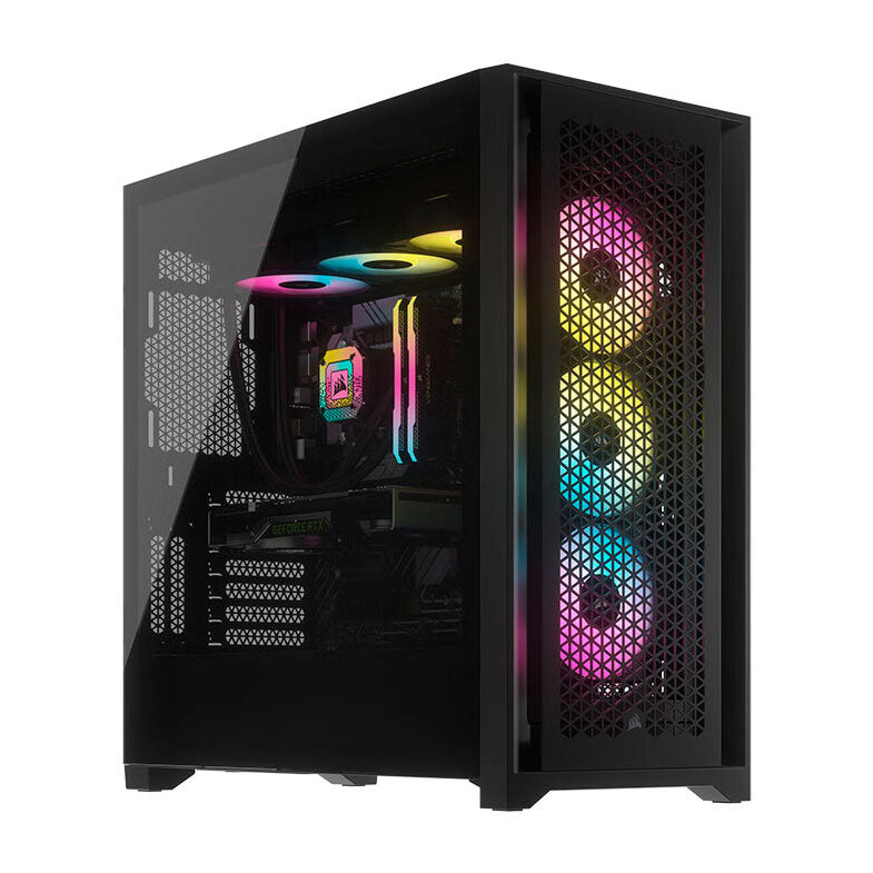 Case Corsair iCUE 5000D RGB Airflow, Mid-Tower, ATX, black, CC-9011242-CN