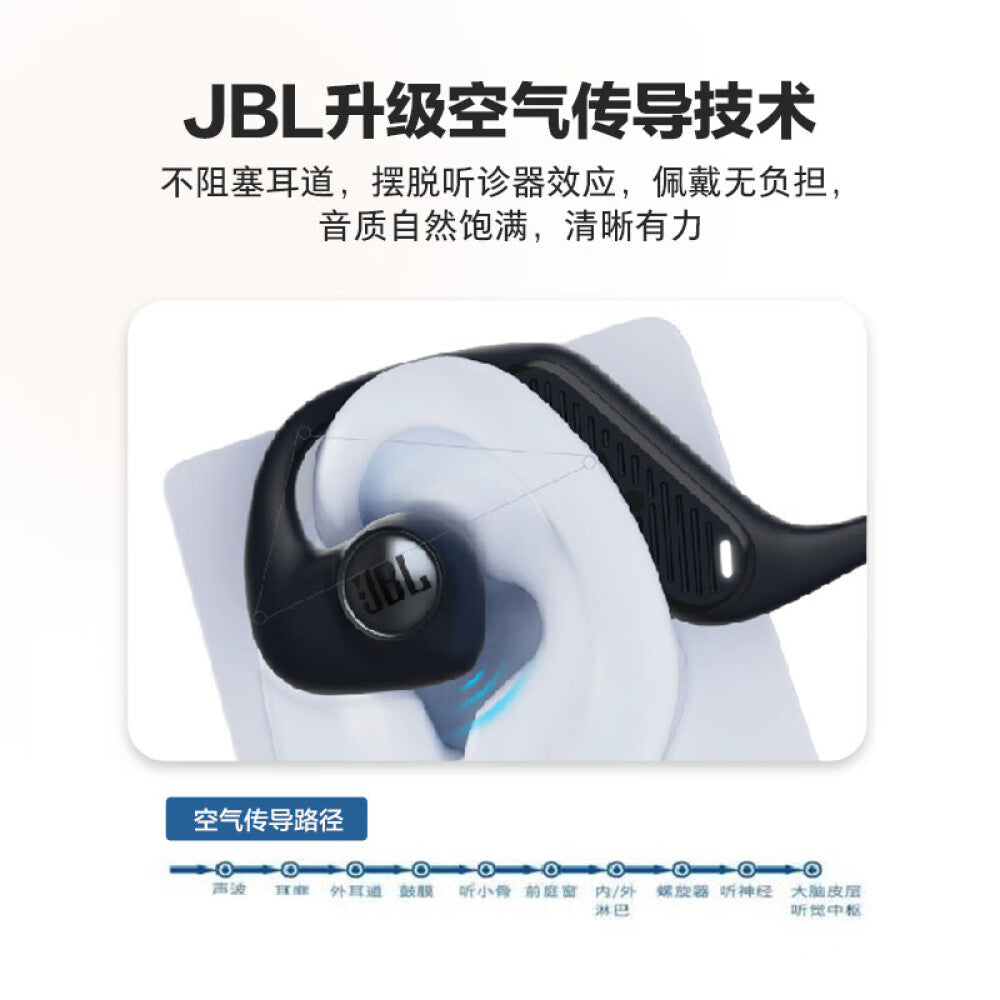 سماعات رأس لاسلكية JBL Nearbuds، لون أسود