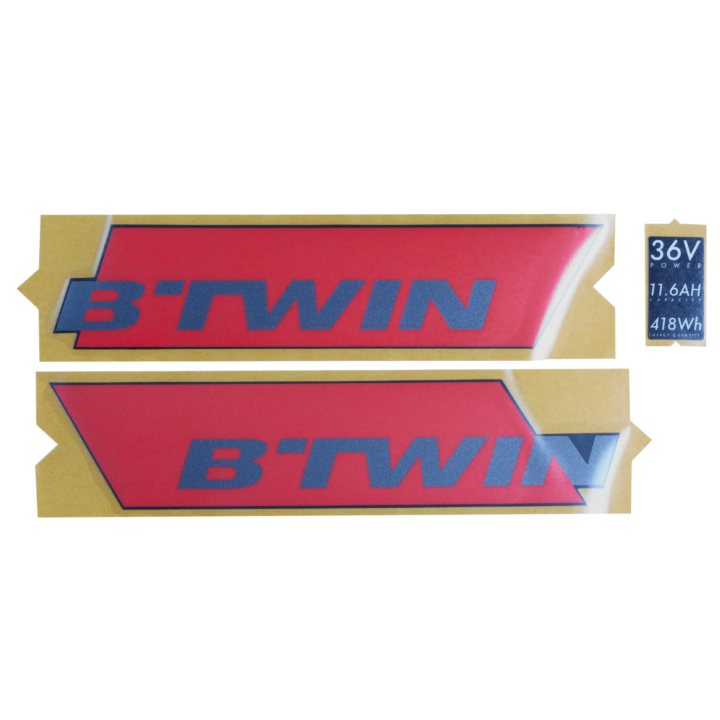 Battery sticker E-Riverside 500