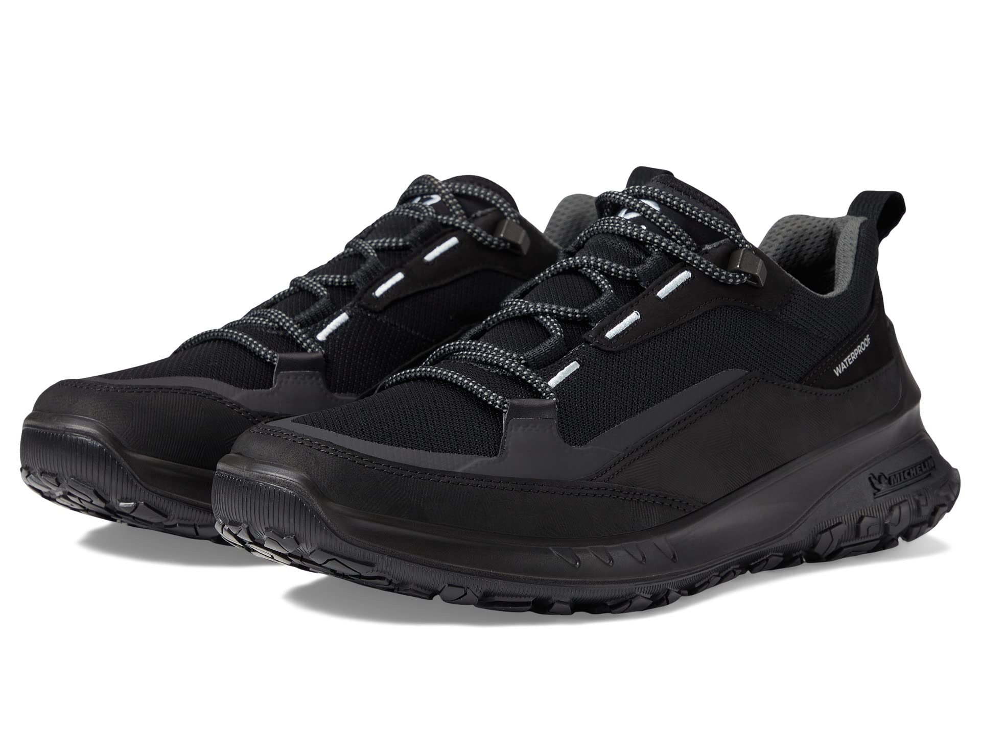 حذاء ECCO Sport Ultra Terrain مقاوم للماء للمشي لمسافات طويلة، أسود