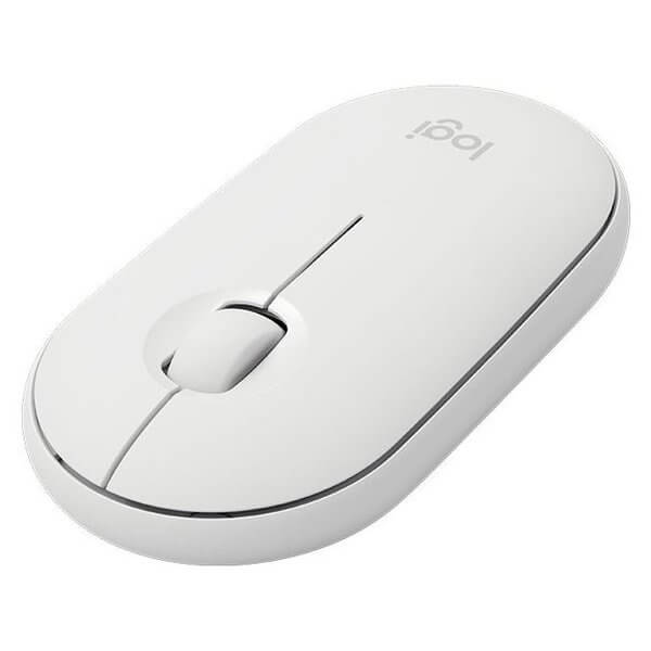 Logitech M350 Pebble Mouse, white