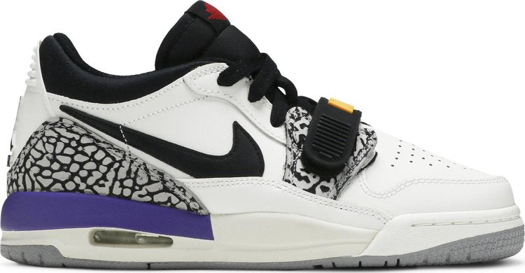 Jordan Legacy 312 Low GS Lakers sneakers, white