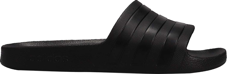 Adidas Adilette Aqua 'Core Black' Sandals, Black