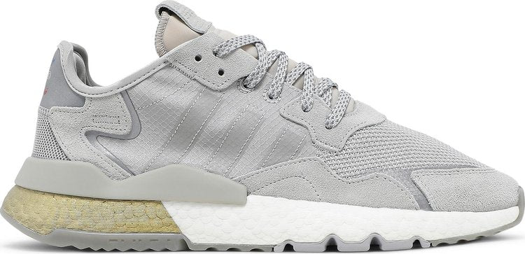 Adidas Nite Jogger 'Gold Metallic Boost' Sneakers, Gray