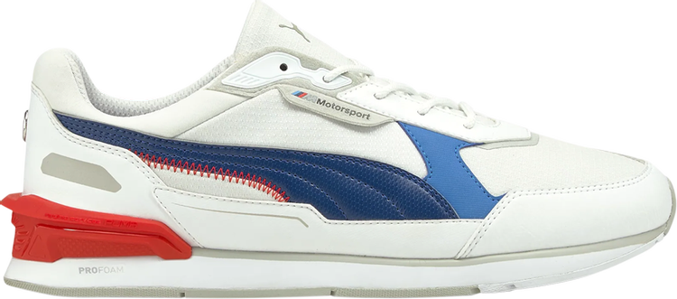 Sneakers Puma BMW Motorsport x Low Racer White Estate Blue, white