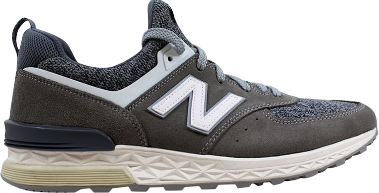 New Balance 574 sneakers, dark grey/white