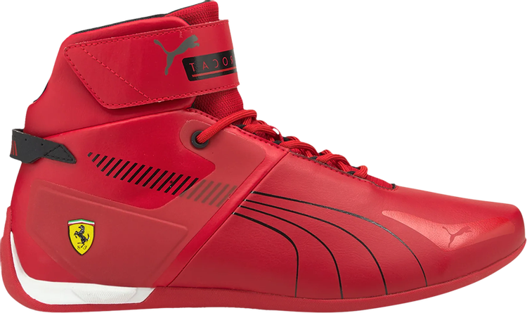 Puma Scuderia Ferrari x A3ROCAT Mid Rosso Corsa sneakers, red