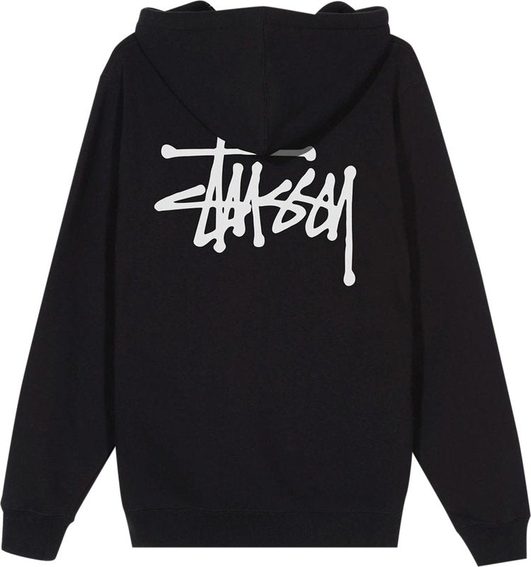 Stussy Basic Zip Hood 'Black', black