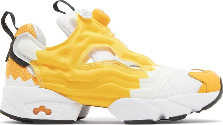 Sanrio x instapump fury 'gudetama' Reebok sneakers, gold