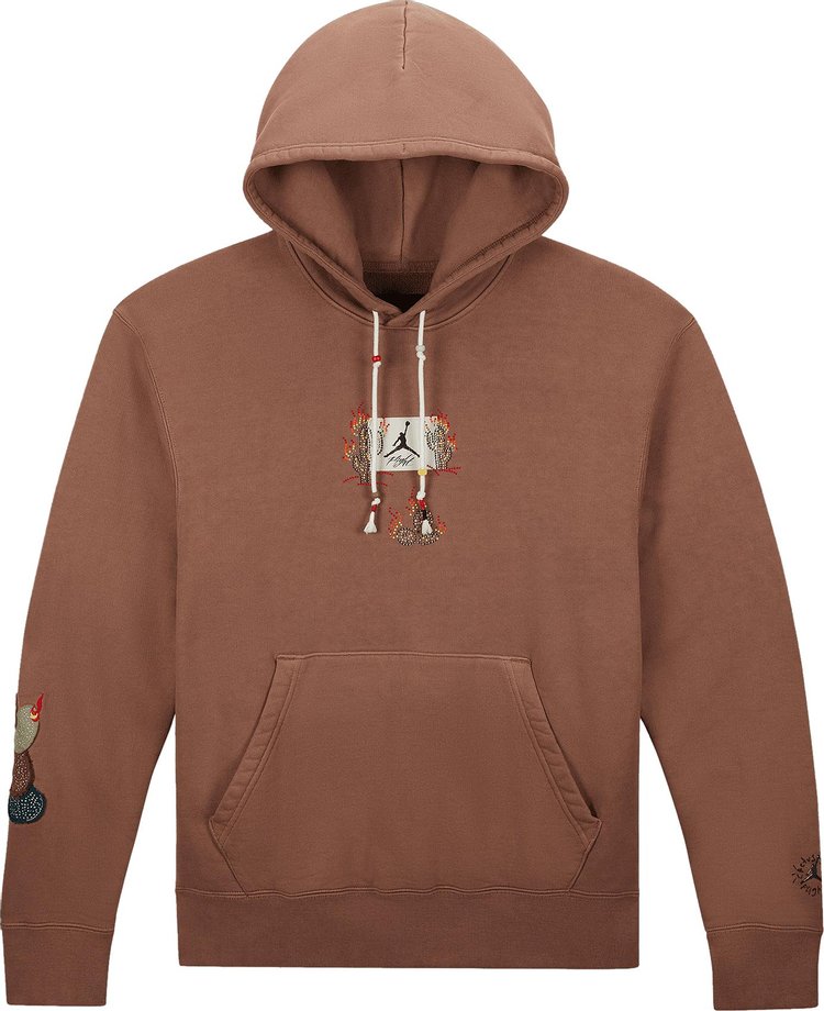 Air Jordan x Travis Scott Hoodie 'Archaeo Brown', brown