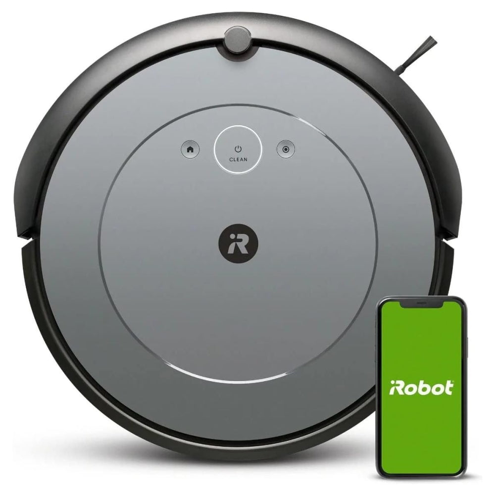 مكنسة كهربائية روبوتية iRobot Roomba i2، باللون الأسود