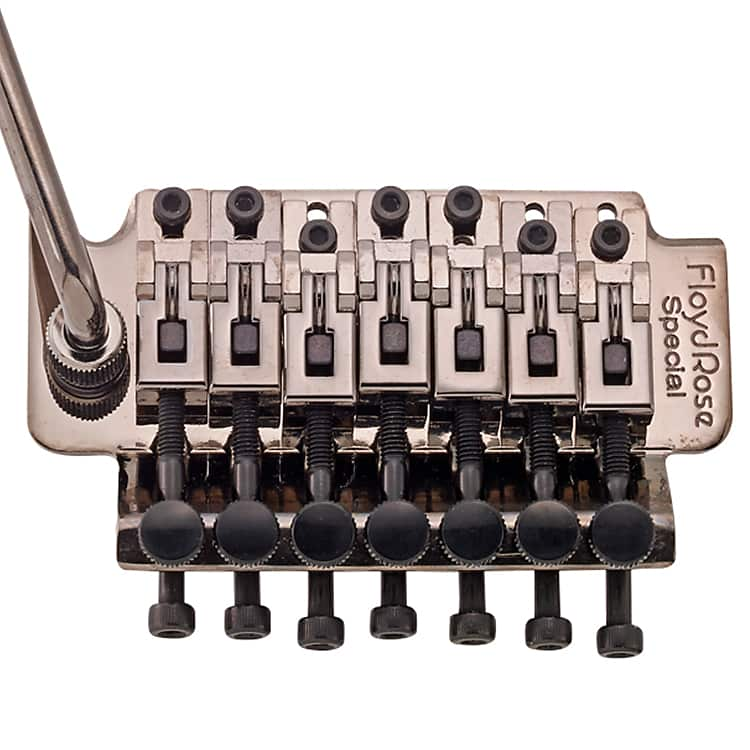 Authentic Floyd Rose Special Series 7 String Lefty Tremolo - Black Nickel Special Series - 7 String Lefty