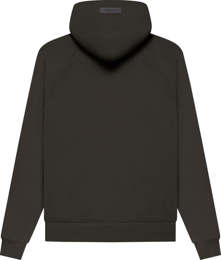 Fear of God Essentials Hoodie 'Off Black', black